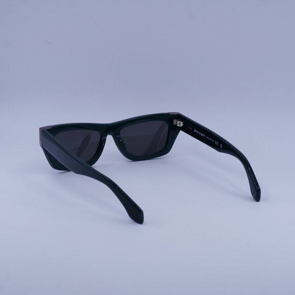 Palm Angels PERI10K MALIBU 5507 Sunglasses Green Cat Eye Frame, Grey Lenses - Picture 5 of 9